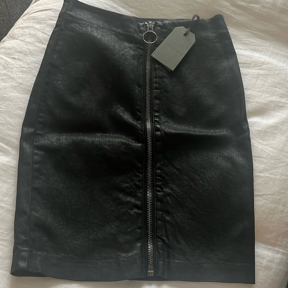 Zip Pencil Skirt